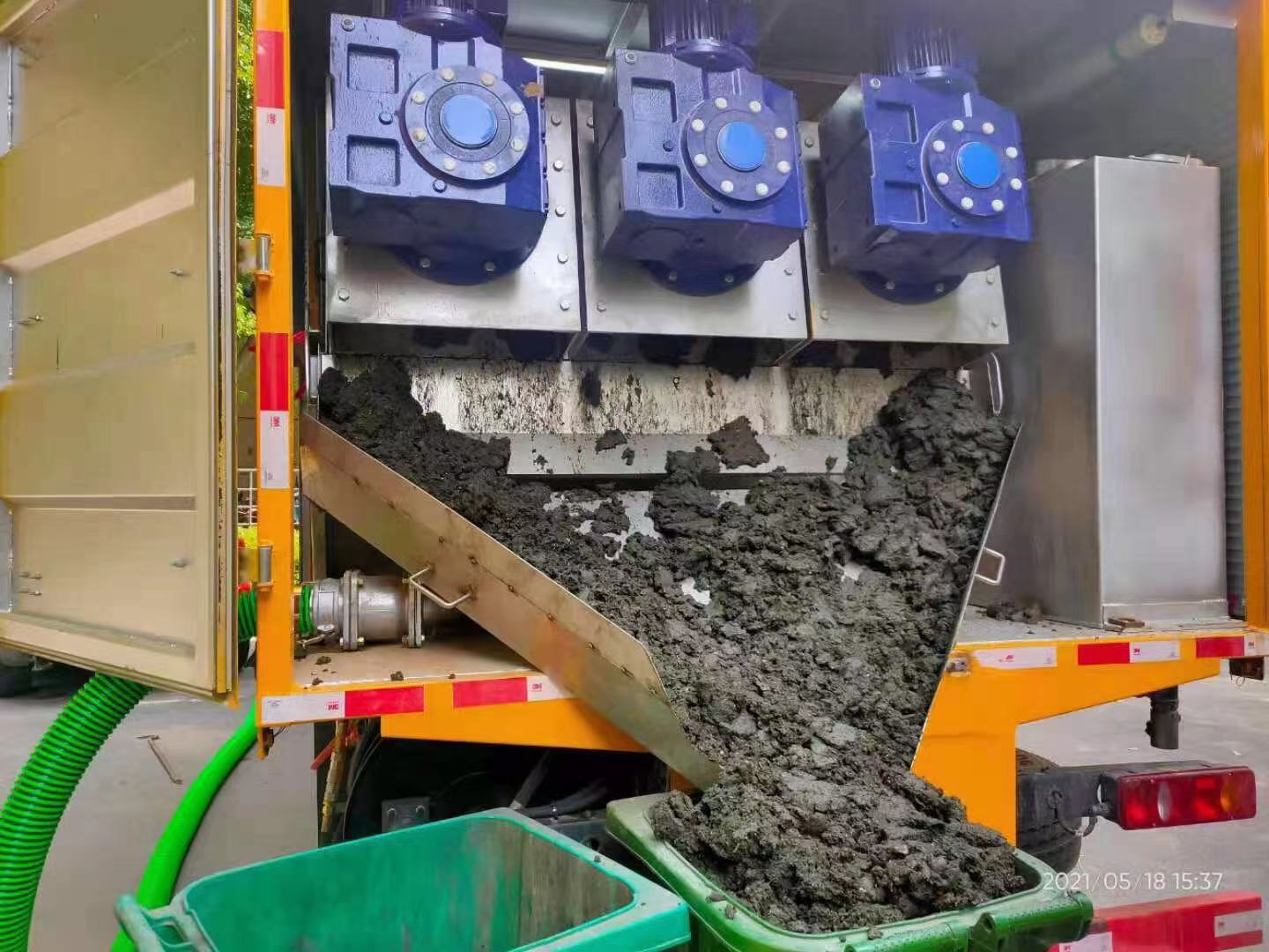 甘南化粪池清掏城市维护站-泥浆净化干湿分离处理